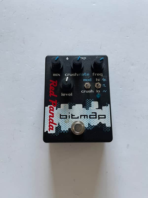 Red Panda Bitmap V1 Bitcrusher Bit Map Modulation Guitar / Bass Effect Pedal image 1