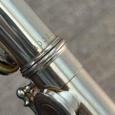Yamaha YFL-365II Open-Hole Flute w/ Silver Head-Joint image 10