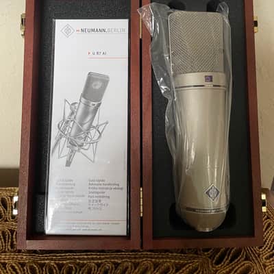 Neumann U87 Ai Studio Set-Nickel-WIND SCREEN-UNUSED-UNREGISTERED-NEAR MINT image 8