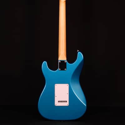 Fender Standard Stratocaster HSS, Maple FB, Aqua Marine Metallic image 8