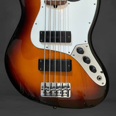 1995 Fender American Standard Jazz Bass V with Bartolini Pickup System image 3