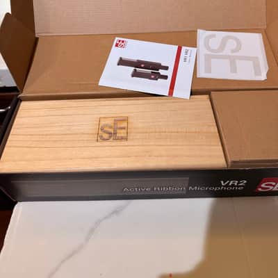 sE Electronics Voodoo VR2 Active Ribbon Microphone 2010 - Present - Black image 2