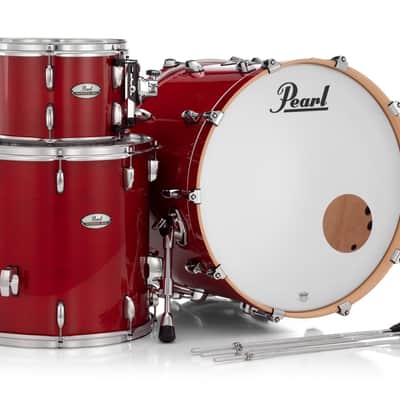 Pearl PMX Professional Series 3-Piece Drum Shell Pack 22/16/12 Sequoia Red Optimount Bild 8