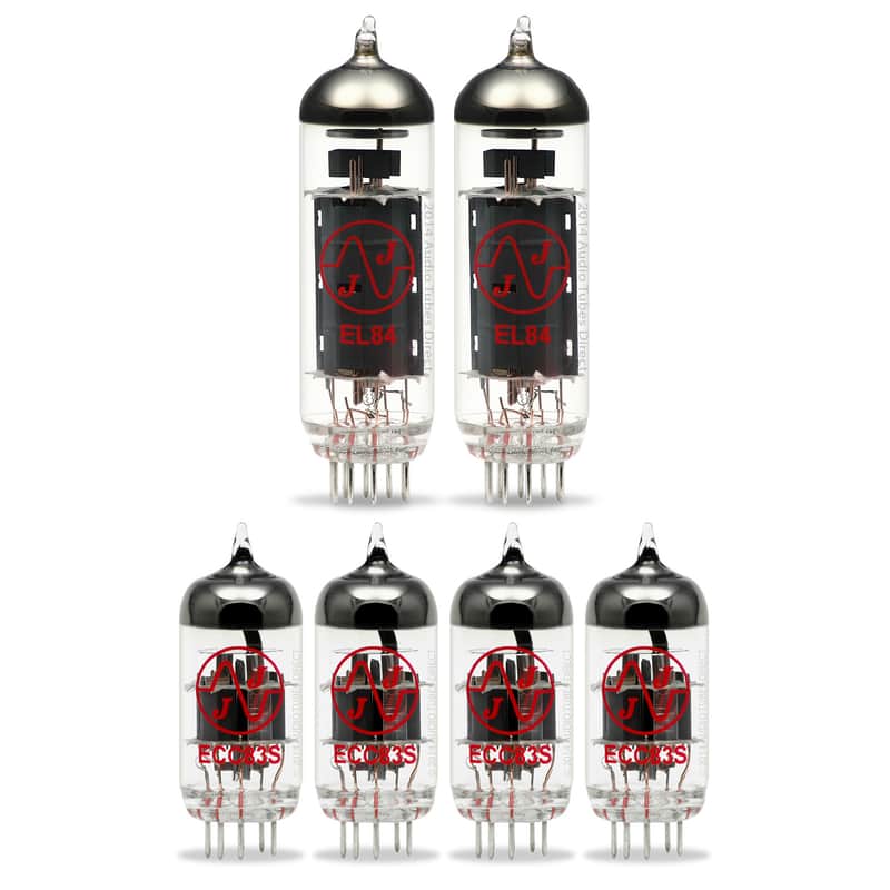 JJ Tube Upgrade Kit For Mesa Boogie F30 & Transatlantic 15 Amps EL84 ECC83S image 1