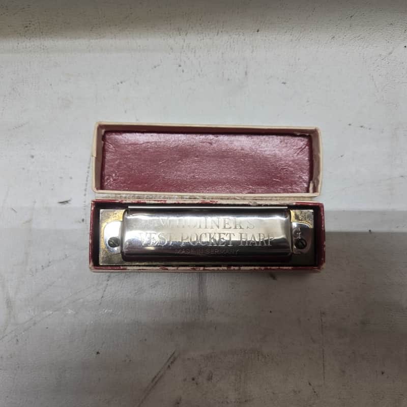 HOHNER 214/20 M2 POCKET HARMONICA IN BOX image 1