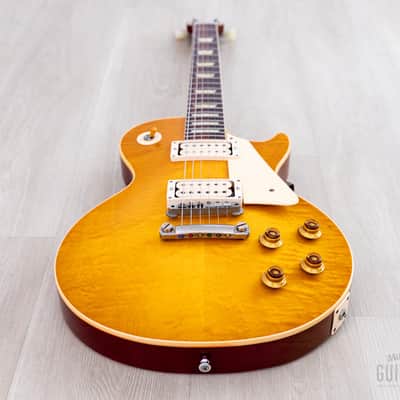 2019 Gibson Custom Shop Historic Hand Selected 1958 Les Paul Standard R8 Lemon Burst VOS w/ Case & Tags, Yamano image 10
