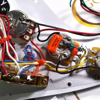 "WINGS OF CHANGE" Fender Loaded Stratocaster Pickguard Hot Wired PowerShifter™ image 12