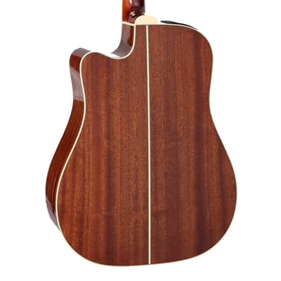Takamine P4DC Dreadnought Cutaway Acoustic-Electric Guitar - Natural -Open Box image 5