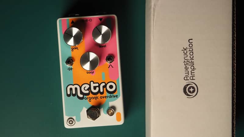 Awestruck Amplification Metro Organic Mid-Gain Op-Amp Based Overdrive image 1