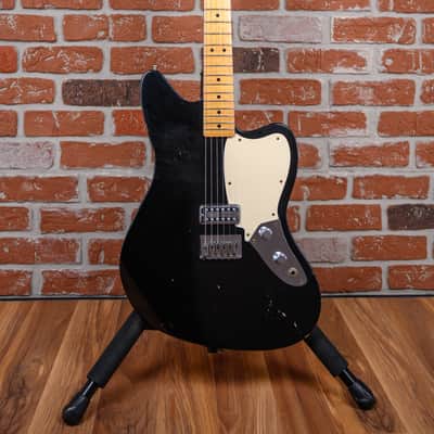Fender Custom Shop Limited Edition La Cabronita Gato Gordo Jazzmaster Relic Aged Black 2014 w/OHSC image 4