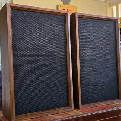 VINTAGE NATIONAL 1970,s STEREO MUSIC SPEAKERS/8 OHM image 2