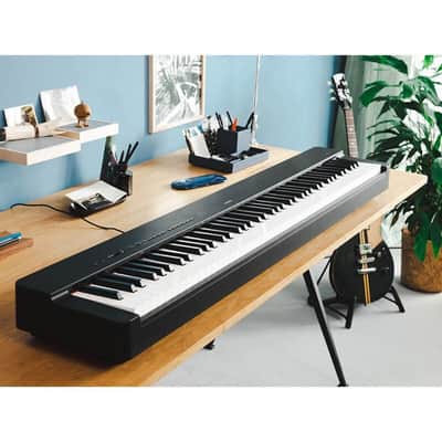 Yamaha P-225 88-Key Weighted Portable Digital Piano with GHC Keyboard and CFX Concert Grand Sound (Black) image 6
