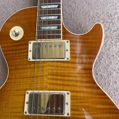 Gibson Les Paul Standard Plus 2003 Headstock Repaired AAA Flame Maple Top image 6
