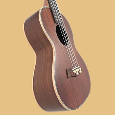 Kohola Deluxe Solid Top Six-String Tenor Ukulele image 5