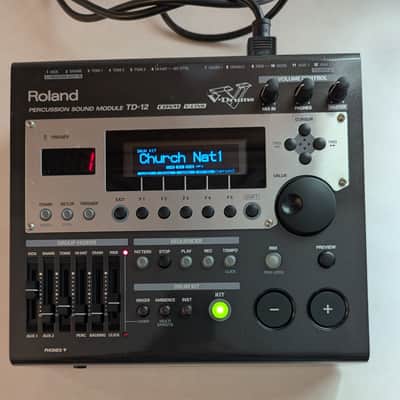 Roland TD-12 Drum Sound Module w/ OLED+Cables
