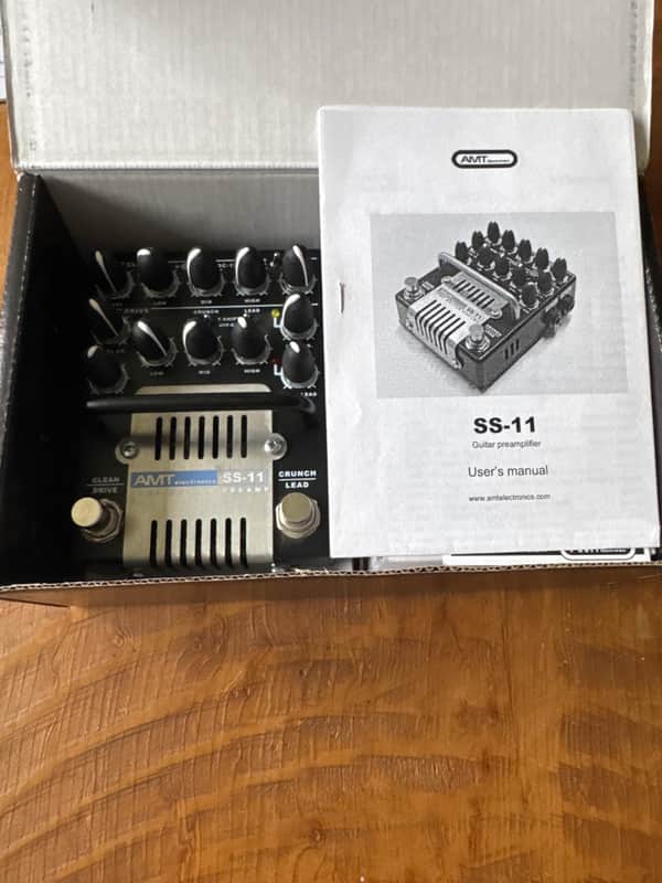 AMT Electronics SS-11B (Modern) Guitar Preamp | Reverb UK