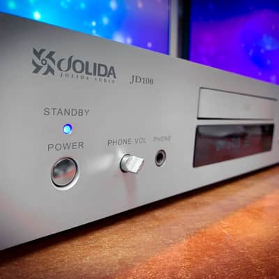 JOLIDA JD-100 🌈RaRe🌈 Premium Vintage Reference Tube CD Deck image 2