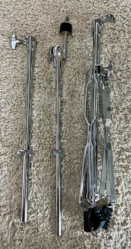 NOS DDrum D2 Series Chrome Double Braced Cymbal stand image 1