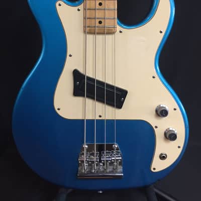 1982 Peavey USA T-20 4-String Bass Guitar Frost Blue Metallic w/ OHSC image 2
