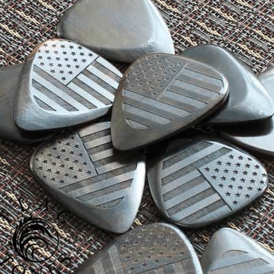 Timber Tones Stars and Stripes Exotic Timber Guitar Picks image 5