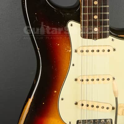 Fender Stratocaster Sunburst Original Vintage 1962 - Sunburst (COD 2181VG) image 3