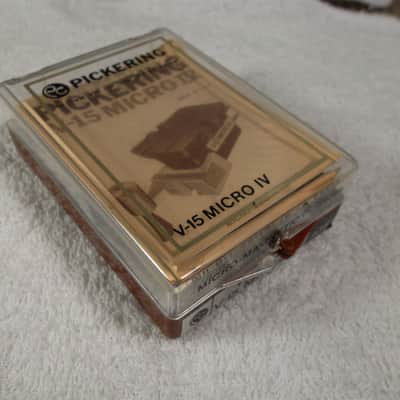 70's Pickering V-15 Micro IV ATE Turntable Phono Cartridge with Brand New NOS Polished Diamond Conical Tip Stylus, Screws in Excellent Condition! image 10