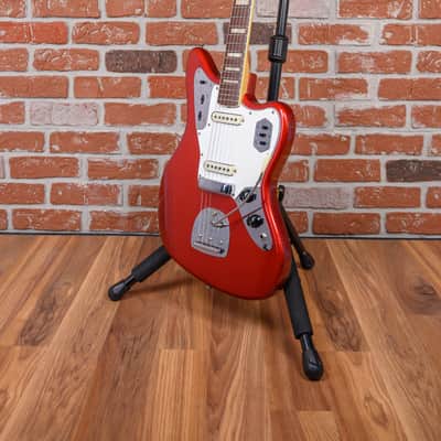 Fender Jaguar Candy Apple Red Custom Color 1966 w/OHSC image 5