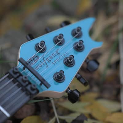 EVH Wolfgang Special, Ebony fingerboard - Miami Blue image 15