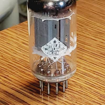 12AX7/ECC83 Telefunken Ribbed Plate MaxiPreamp2/TV7 tested (1) tube lot image 1
