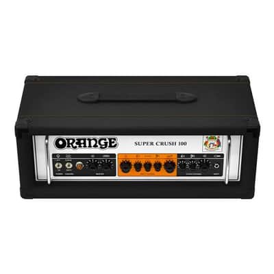 Orange Super Crush Solid State Guitar Amp Head 100 Watts Orange image 8
