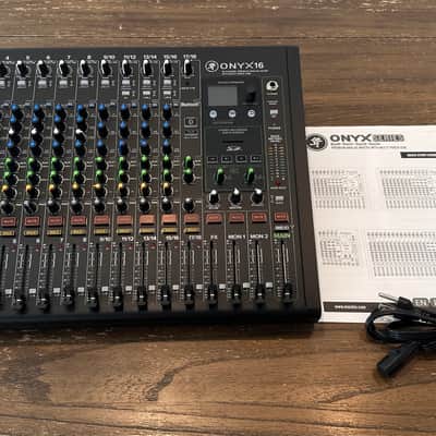 Mackie Onyx16 16-Channel Analog Mixer with Multitrack USB 2021 - Present - Dark Gray image 2