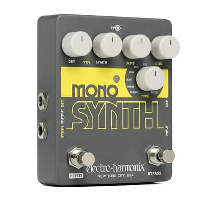 Electro-Harmonix Mono Synth Guitar Synthesizer Pedal image 1
