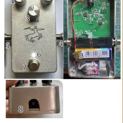 MandT Horse Drive Clone Buffer Bypass By handmade, Gold/Silver color optional,price include the import duty for US buyer image 4
