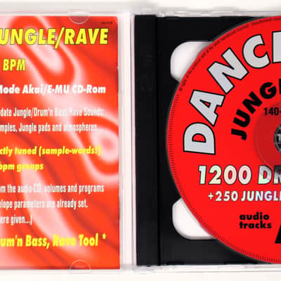 Best Service XX-Large Dance Mega Jungle Rave Akai E-Mu Systems & Audio Format Sample Library/Sound Library/Sampling Double CD 1990s image 2
