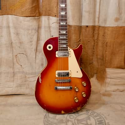 Gibson  Les Paul Deluxe 1971 - Cherry Sunburst image 1