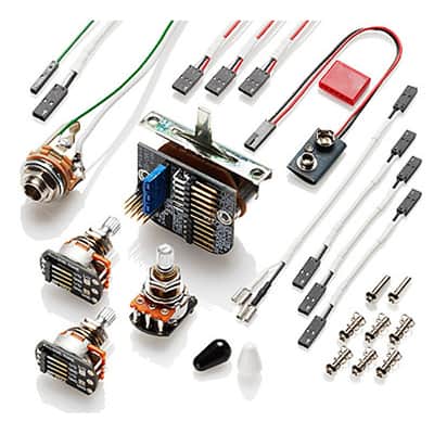 EMG SA/SA/85 HSS Pickup Set, Black image 6