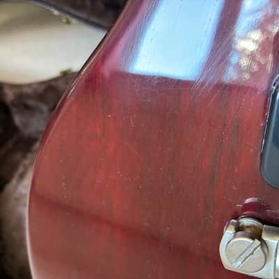 2017 Gibson Custom Shop Les Paul Special Dark Cherry VOS M2M The Tonal Little Brother of John Lennon's Junior Neil Young's Old Black or Robby Krieger's LA Woman image 16