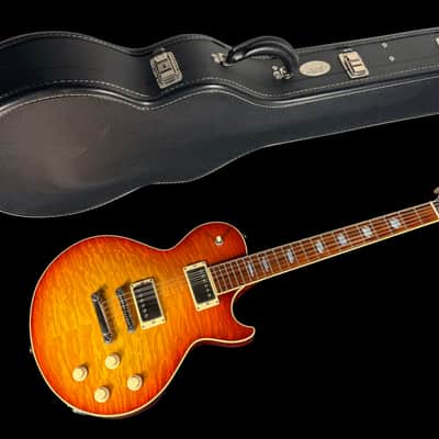 2009 Collings CL City Limits Deluxe Premium Quilt Top ~ Cherry Sunburst image 12