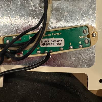 Fender Fender Stratocaster SSS 57/62 Prewired Pickguard (w/ Seymour Duncan SJBJ-1b JB Jr. Bridge) - Tortoise Shell image 5