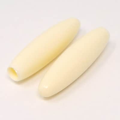 True Custom Shop® 2 Universal Cream Tremolo Arm Tip Whammy Caps for Fender Strat image 1