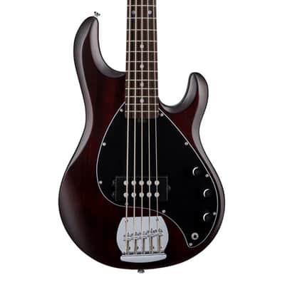 Sterling by Music Man StingRay5 5-String Bass - Walnut Satin - Open Box image 1