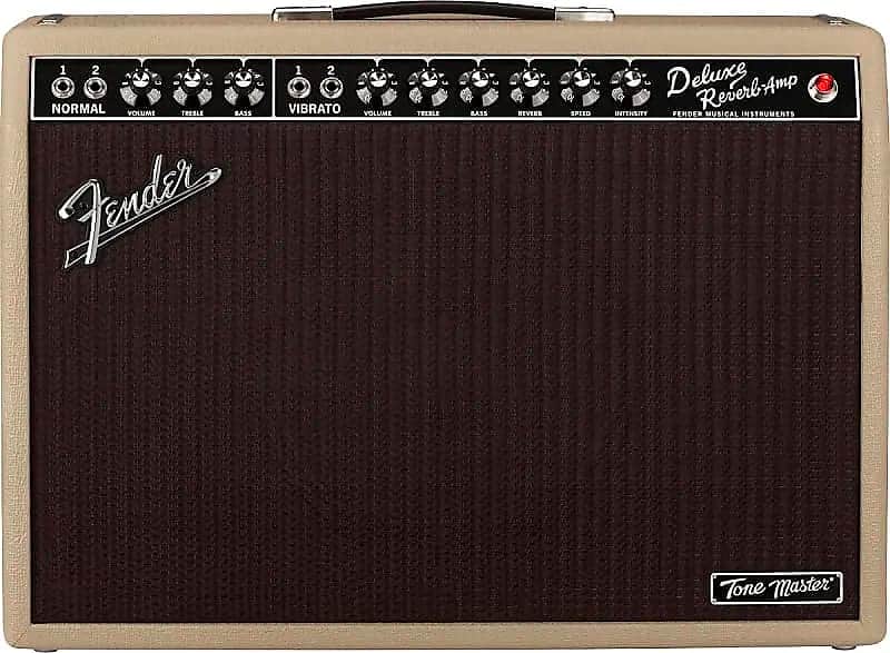Fender Tone Master Deluxe Reverb 1 x 12-inch 100-watt Combo Amp - Blonde, Help Support Small Business & Buy It Here ! image 1