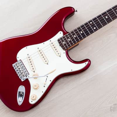 2016 Fender Japan Exclusive Classic '60s Stratocaster Texas Special Candy Apple Red, ST62-TX image 1