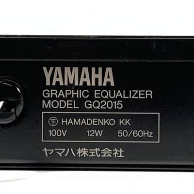 Yamaha GQ2015 Dual Channel 15-Band EQ TGHM image 9