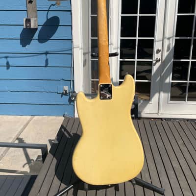 Fender Musicmaster Bass 1972 - 1979 - Olympic White image 2