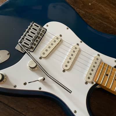 1980s Fender STM-60M Stratocaster 'E' Serial Electric Guitar Medium Scale MIJ Fujigen image 8
