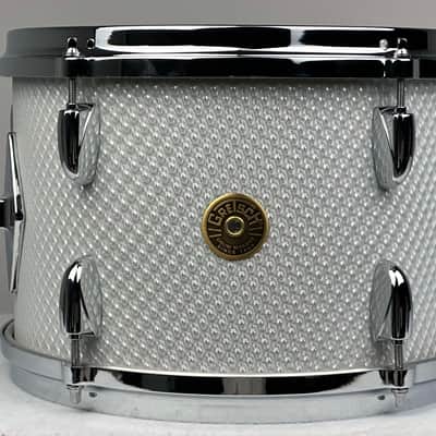 Gretsch 20/12/14/5.5x14" USA Custom Drum Set - 3D Moire w/ Vintage Build image 15