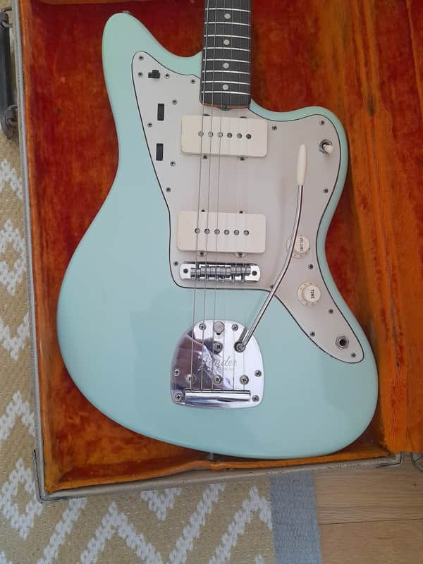 Fender Jazzmaster 1963 - Surf Green Refinish - Very Good