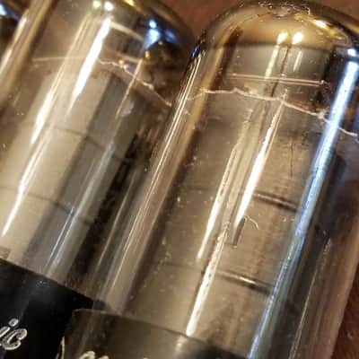G.E ONE (1) 6V6GT Beam Power tNOS AT1000 TESTED Vacuum Tubes 6V6 Audio 1959-1970 image 2