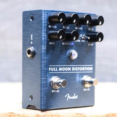 Fender Full Moon Distortion 3-Band EQ High-Gain Distortion Effect Pedal w/Box image 3